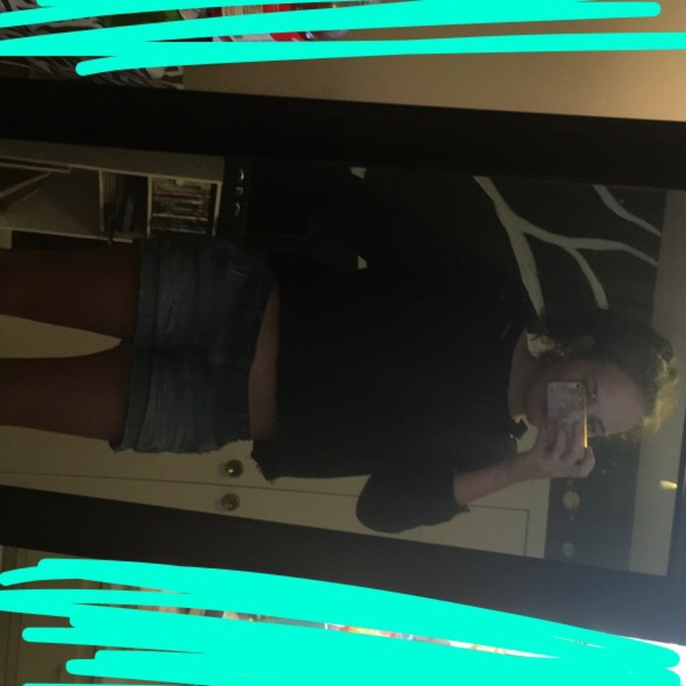 Destroyed Black Hoodie